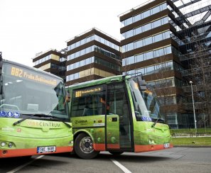 Electric buses in BB Centrum