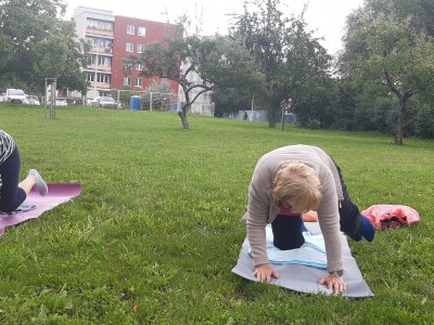 Outdoor yoga for seniors - from June, 5  every Monday