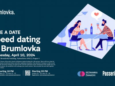 "Speed dating at Brumlovka for English speakers"  - April, 10