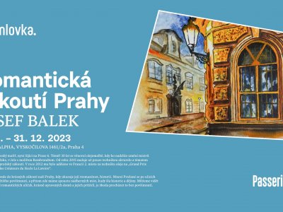 Art exposition "Romantic Corners  of Prague" - December, 3-31x