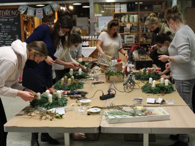 Christmas workshop "Advent wreath" - November, 28