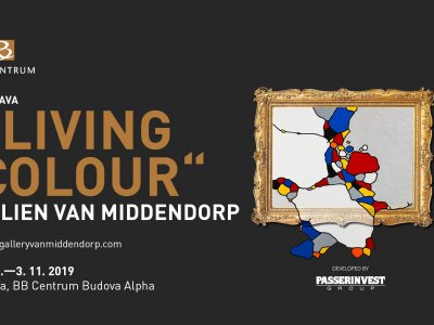 Výstava „Living colour“ Julien Van Middendorp - od 23. 9. v budově Alpha
